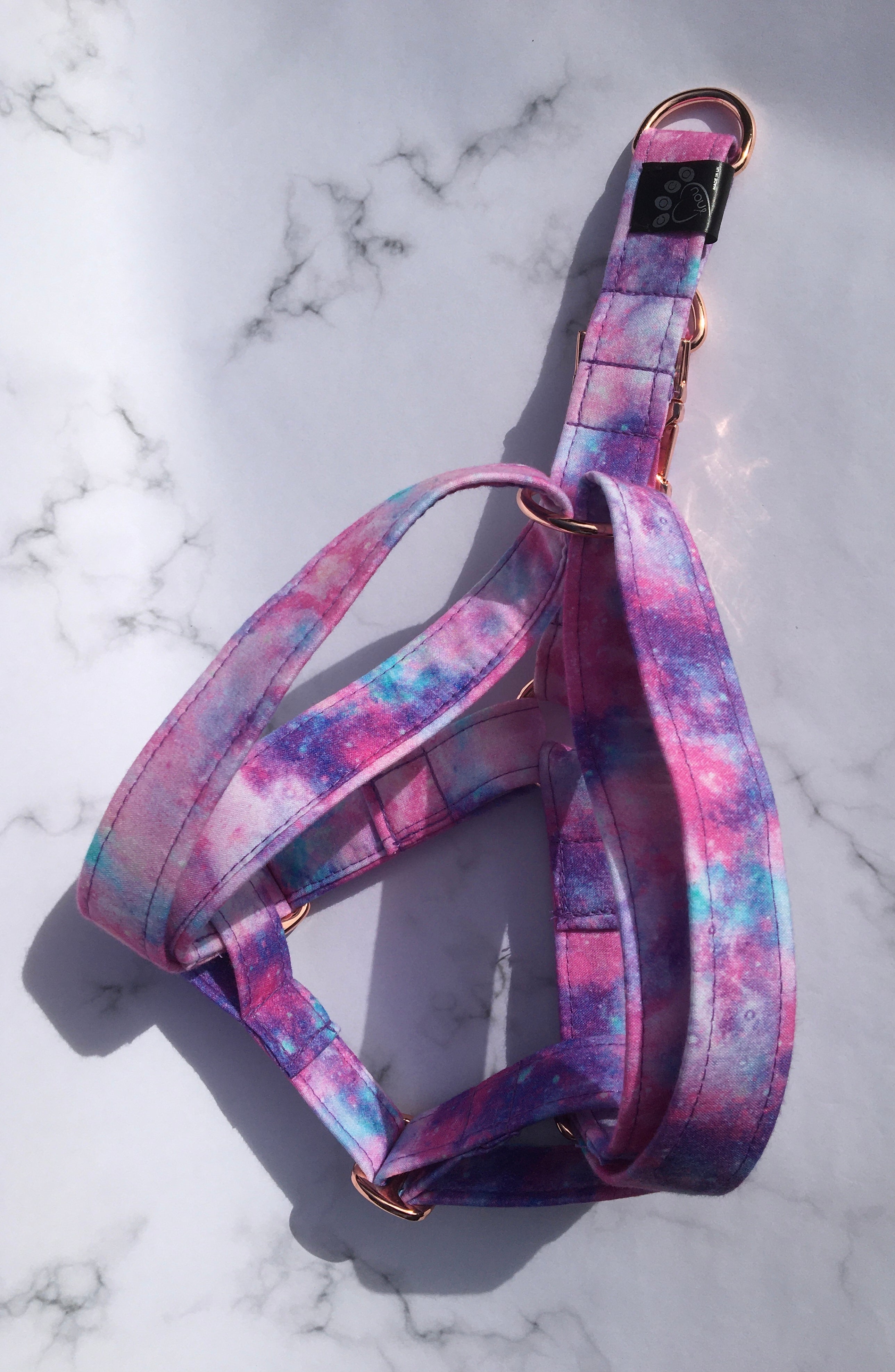 Galactic Print Step in Adjustable Harness