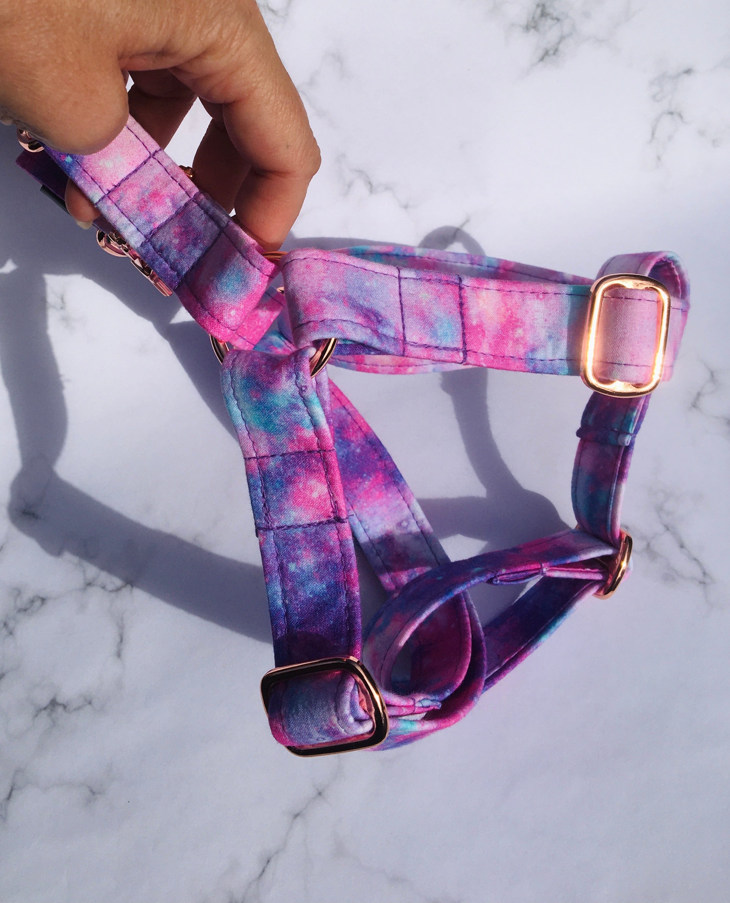 Galactic Print Step in Adjustable Harness